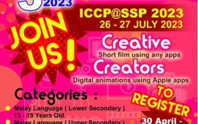 INTERNATIONAL CREATIVE CREATORS PLAYGROUND @SSP 2023 or iCCP 2023